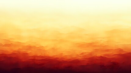 Fototapeta premium Dramatic mountain landscape silhouettes at sunset with layered peaks fading into orange and red horizon, creating atmospheric depth perspective for nature backgrounds.