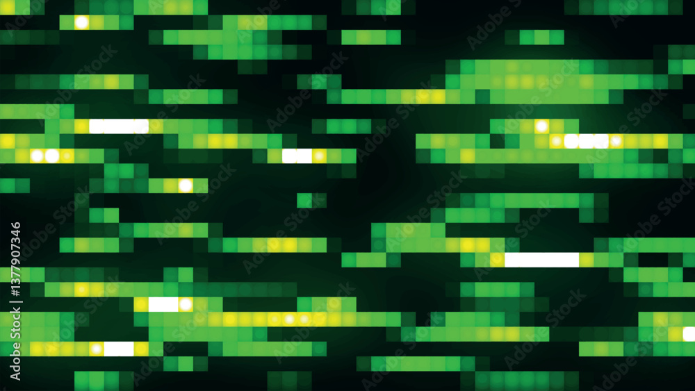 Poster abstract horizontal glowing color lines. multicolored horizontal linear background. abstract gradien