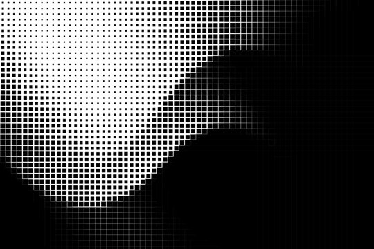 Wavy Grid Gradient in Pixel Squares