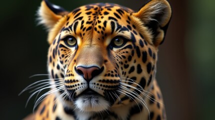 Obraz premium close up of a leopard