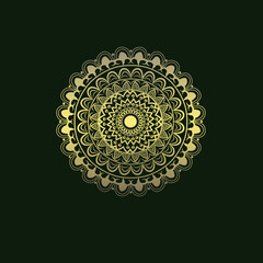 vector luxury illustration design background in gold color 
