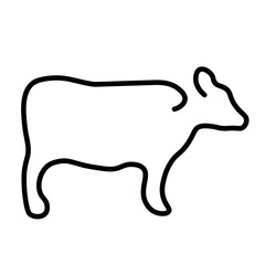 One Line Cow