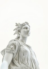 Obraz premium Elegant marble statue of goddess