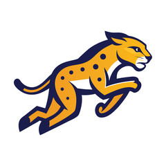 vector illustration of a tiger