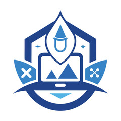 yoga meditation logo