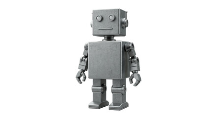 Isolated Toy Robot