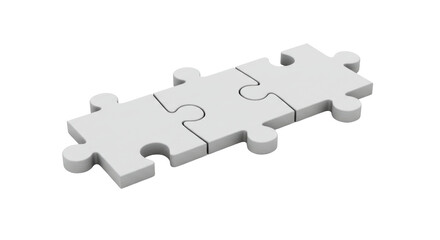 Obraz premium Isolated Jigsaw Puzzle Pieces