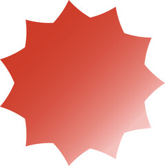 Bold and Sleek Red Gradient Icon with a Modern and Minimalist Aesthetic, Perfect for UI/UX, Branding, Web and Mobile Design, and Digital Graphics