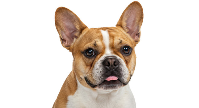 Isolated French Bulldog Puppy