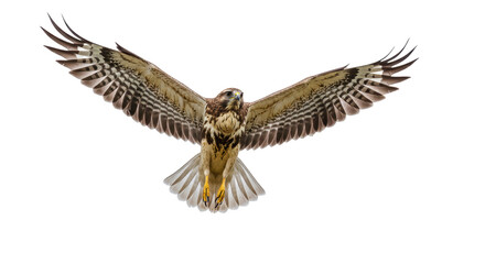 Obraz premium Isolated Flying Hawk