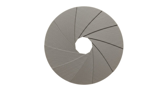 Isolated Camera Iris Diaphragm