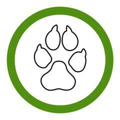 Paw Prints Icon