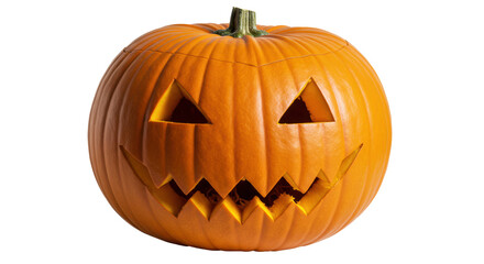 Isolated Halloween Pumpkin
