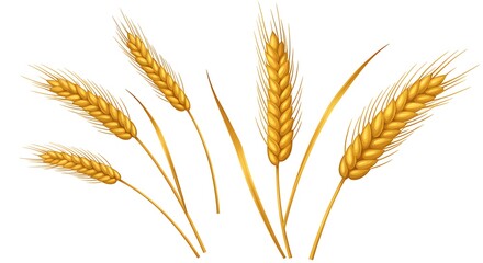 Fototapeta premium Golden Harvest's Embrace AI Generated