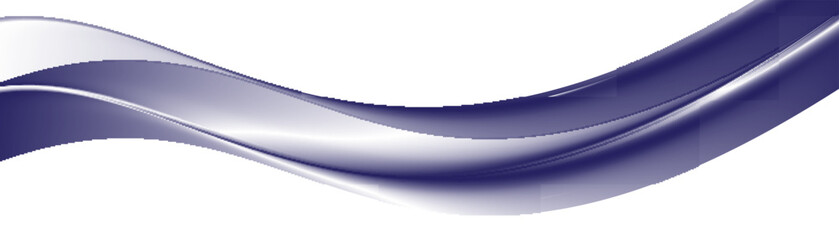 blue wave curve shape design for brochure presentation corporate website flyer banner transparent background