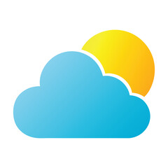 Sunny Day Cloud Icon