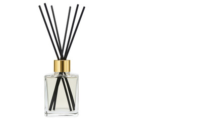 Isolated Reed Diffuser in Glass Bottle