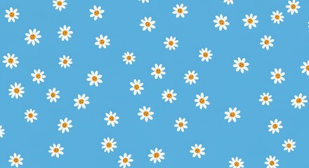 Azure Daisy Daydream AI Generated