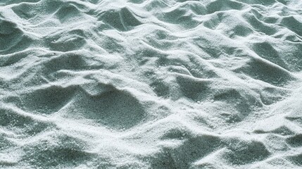 Fototapeta premium Fine White Sand Textures with Gentle Ripples and Waves