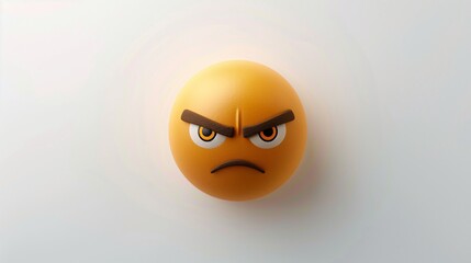 A face with rolling eyes emoji, representing annoyance, with a neutral mouth, outlined on a white background.