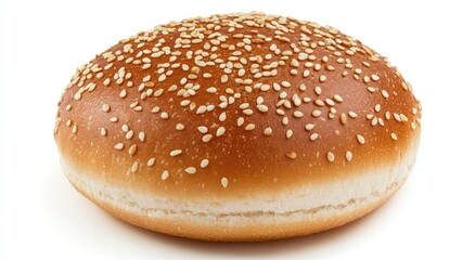 Round sesame seed bun (3)