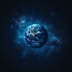 Obraz premium Earth in the cosmos (1)