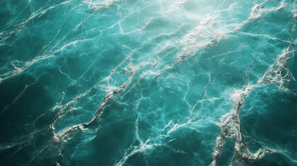 Cinematic Turquoise Marble Texture &ndash; Photorealistic 4K