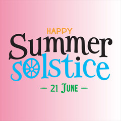 Summer Solstice Typography Design,Elegant Summer Solstice Calligraphy,Summer Solstice June 21 Celebration,Minimalist Summer Solstice Lettering,Handwritten Summer Solstice Vector,Summer Solstice Artist