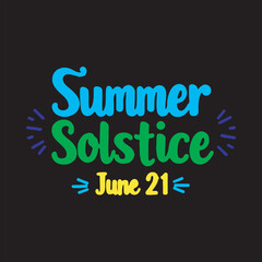 Summer Solstice Typography Design,Elegant Summer Solstice Calligraphy,Summer Solstice June 21 Celebration,Minimalist Summer Solstice Lettering,Handwritten Summer Solstice Vector,Summer Solstice Artist