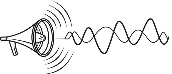 Obraz premium Isolated black sound wave audio wave icon Vector, black sound wave audio wave Silhouette,black sound wave audio wave icon set, black sound wave audio wave for logo,color black sound wave audio wave