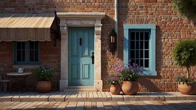 Fototapeta old house in provence france