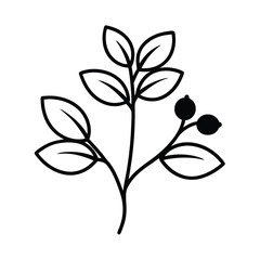 A black vector silhouette depicts a tree's foliage against nature's spring design