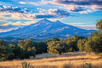 Calaveras County Morning: Layers of Blue Mountains in Forested Landscape