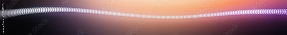 Poster A smooth, flowing wave pattern in vibrant colors interacts softly with light, creating a calming and artistic ambiance ideal for modern design lovers