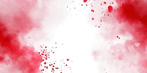 Fototapeta premium Creative action of abstract red paint splashing studio digital art artistic environment close-up viewpoint vibrant concept for art enthusiasts