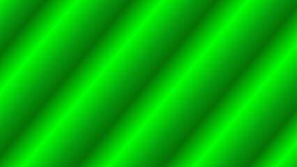An abstract green background. A bright green 3d stripes texture.