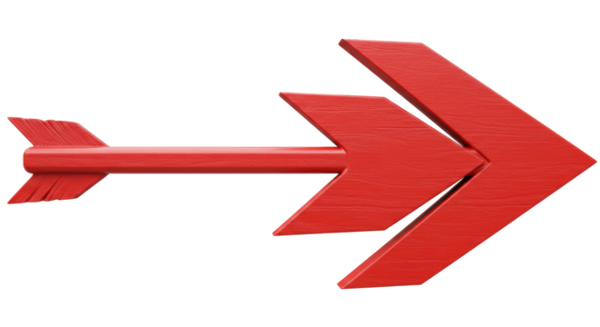 Isolated Arrow