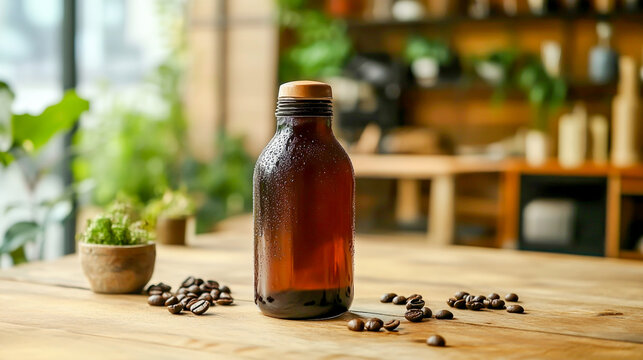 Large-Sized Premium Coffee Bottle for Refreshing Energy