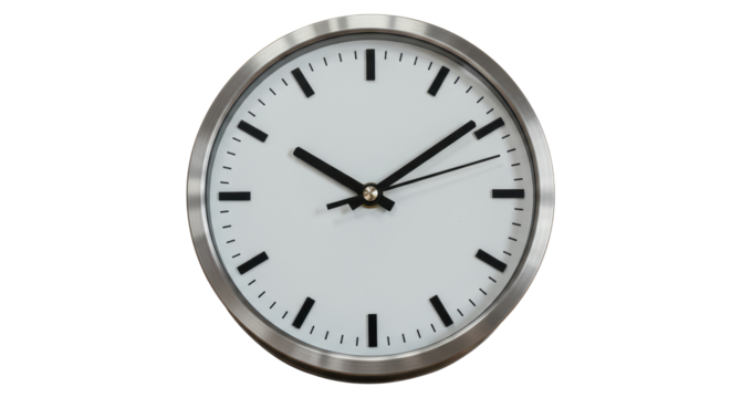 Isolated Wall Clock