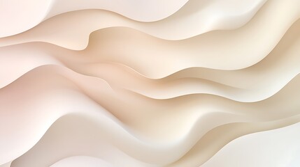 Fototapeta premium Creamy Wave Abstract Background.
