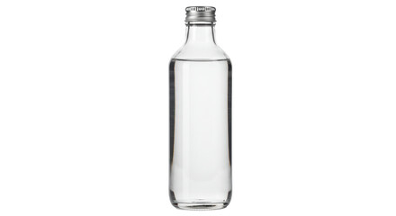 Isolated Glass Water Bottle