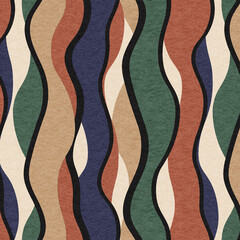 Seamless hand drawn, geometric, abstract pattern.  Watercolor geometric, pattern for fabric, apparel. Unique abstract, geometric design. Modern wallpaper, carpet, shawl, scarf, etc pattern background.