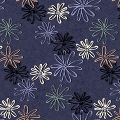 Seamless hand drawn, geometric, abstract pattern.  Watercolor geometric, pattern for fabric, apparel. Unique abstract, geometric design. Modern wallpaper, carpet, shawl, scarf, etc pattern background.