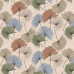 Seamless hand drawn, geometric, abstract pattern.  Watercolor geometric, pattern for fabric, apparel. Unique abstract, geometric design. Modern wallpaper, carpet, shawl, scarf, etc pattern background.