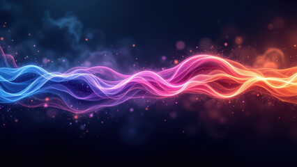 Obraz premium A dynamic abstract background with a futuristic vibe.