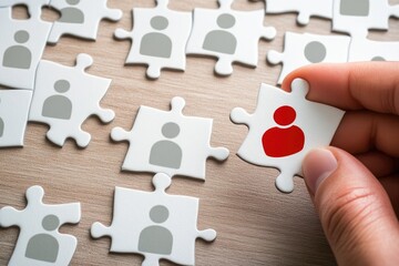 Finding the right person for the job, fitting the right person in the right place