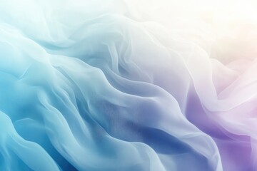 Obraz premium Soft pastel background with a harmonious blend of creamy vanilla tones and a blue palette, featuring gentle gradient.
