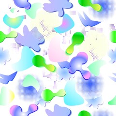 abstract background with bubbles