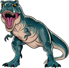 Cute Dinosaur Vector Illustration