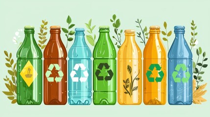 Recycling incentive programs encouraging sustainable beverage packaging representing eco-conscious consumer engagement
